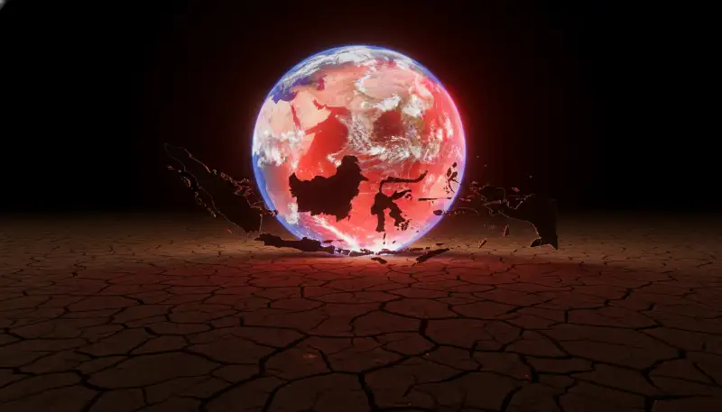 Visualisasi fenomena Godzilla El Nino untuk Stapo.id