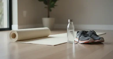 Ilustrasi aktivitas Bakar Lemak melalui olahraga mandiri di rumah untuk Stapo.id