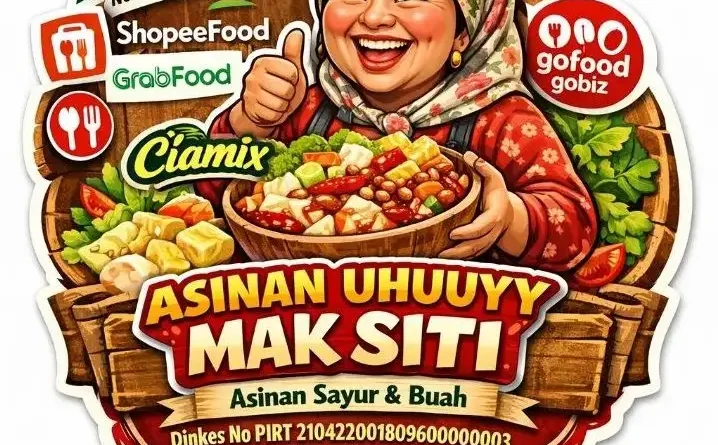 Ilustrasi Asinan Uhuuyy yang segar untuk Stapo.id