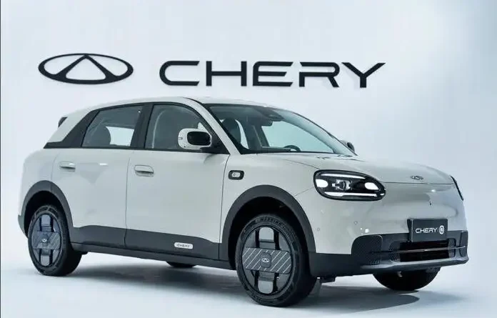 Ilustrasi mobil listrik Chery Q untuk Stapo.id