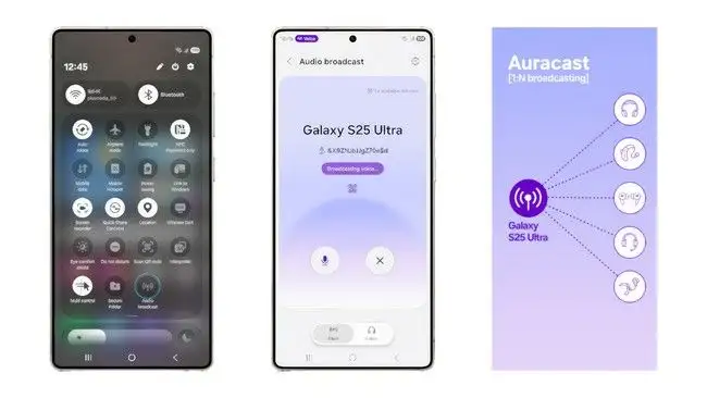 Ilustrasi One UI 8.5 pada perangkat Samsung terbaru