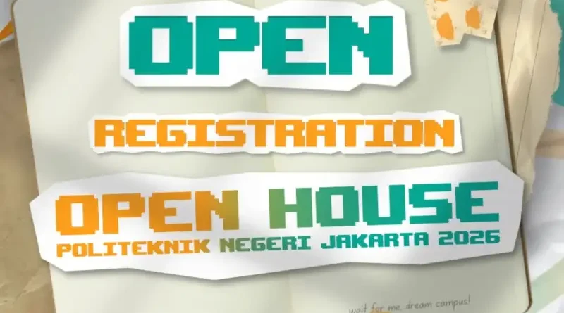 Ilustrasi Open House PNJ 2026 untuk Stapo.id