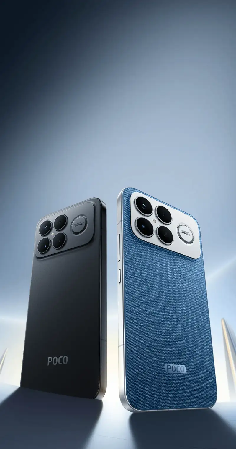 Ilustrasi Poco F8 Series untuk Stapo.id