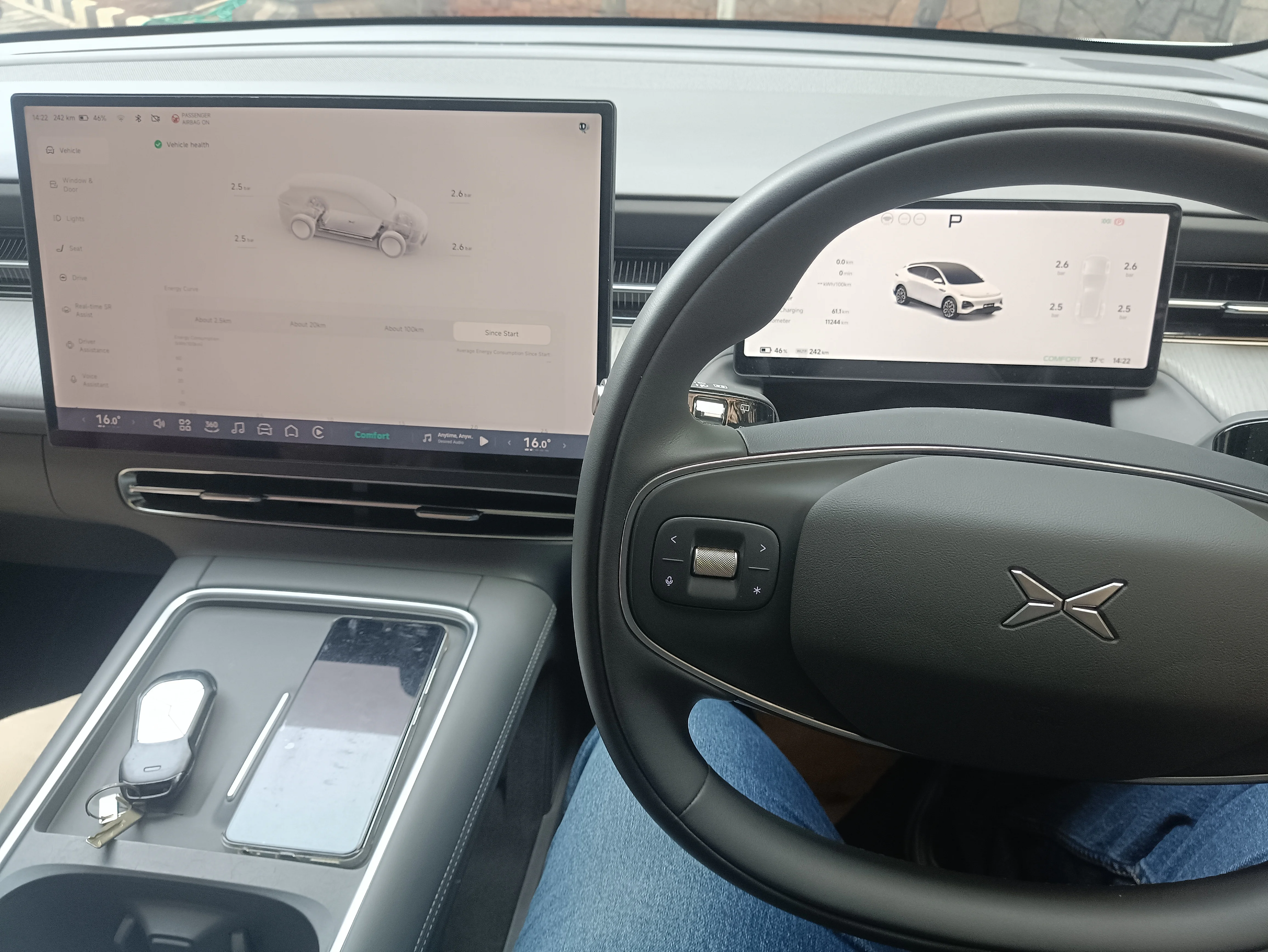 Dashboard Interior Pengemudi XPENG G6 Pro Sangat Futuristik (arsip stapo.id)