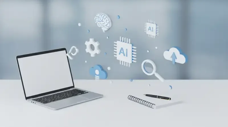 Ilustrasi Alternatif AI Terbaik untuk produktivitas kerja di Stapo.id