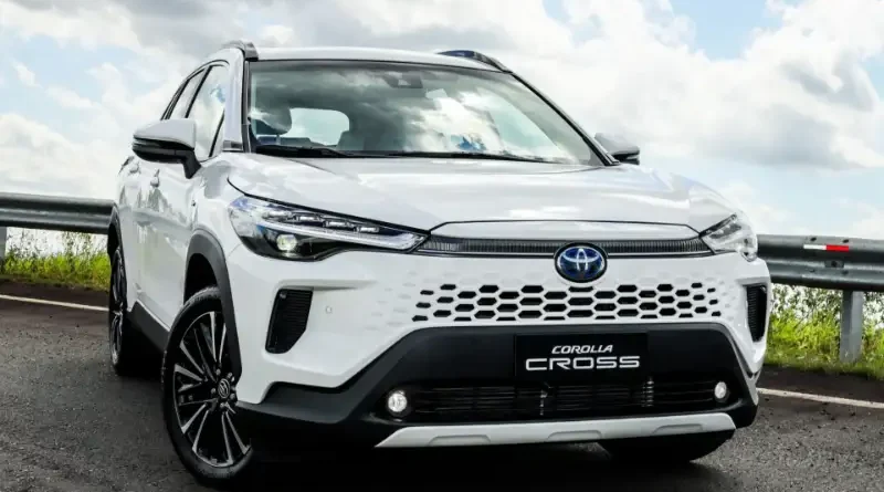 Ilustrasi Corolla Cross Hybrid untuk Stapo.id