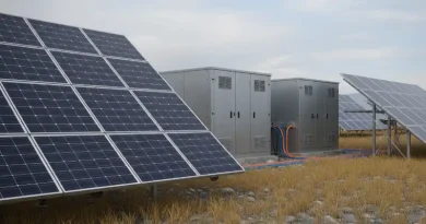 Ilustrasi Pembangkit Listrik Tenaga Surya untuk Stapo.id