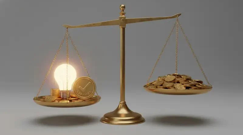 Ilustrasi pembiayaan berbasis kekayaan intelektual untuk Stapo.id