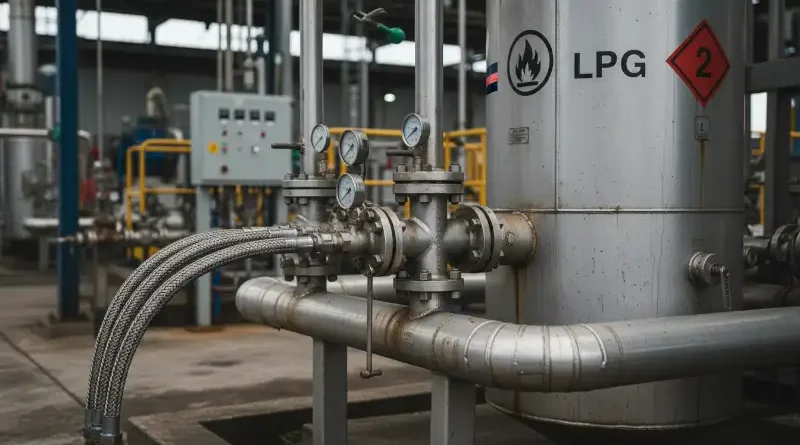 Fasilitas pengolahan gas alam dan kompresi CNG untuk energi domestik