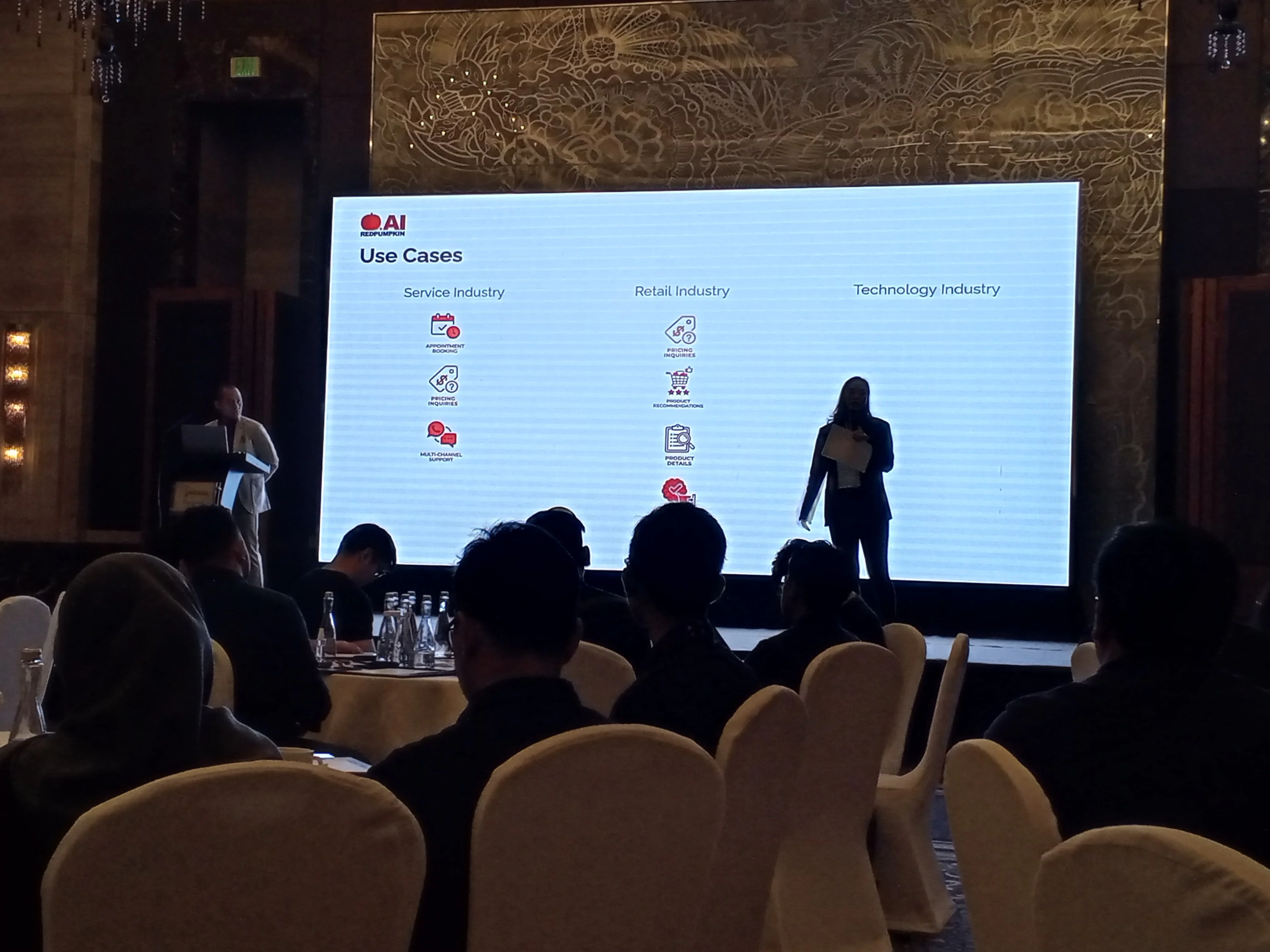 Redpumkin.AI Tampil di AWS Connected Community Kempinski Ballroom Jakarta (arsip stapo.id)
