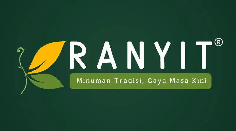 Botol minuman botani modern dengan bahan rempah alami