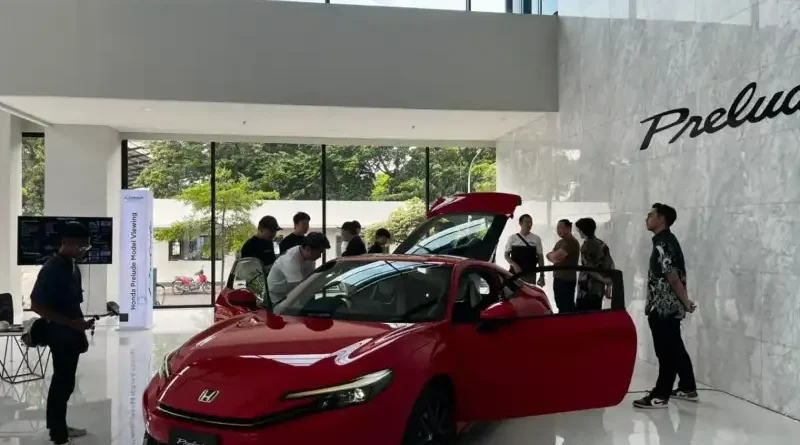 Ilustrasi Pemesanan Honda Prelude untuk Stapo.id
