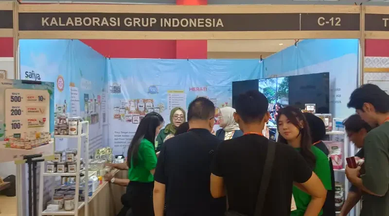 Pilihan produk makanan sehat dan produk lokal dari brand di bawah naungan Kalaborasi.