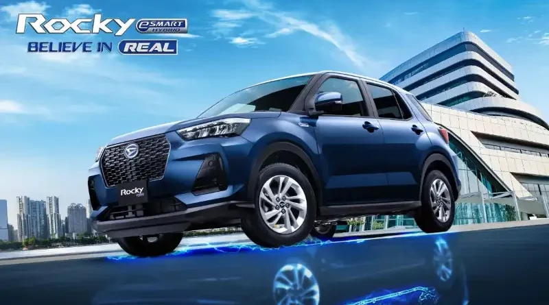 Ilustrasi Daihatsu Rocky e-Smart Hybrid untuk Stapo.id