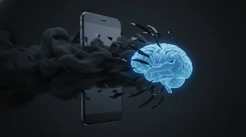 Ilustrasi Dampak doomscrolling untuk Stapo.id