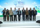 Simbol teknologi energi bersih dan kendaraan listrik
