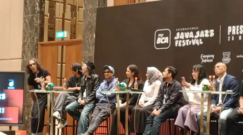 Ilustrasi alat musik untuk Java Jazz Festival 2026