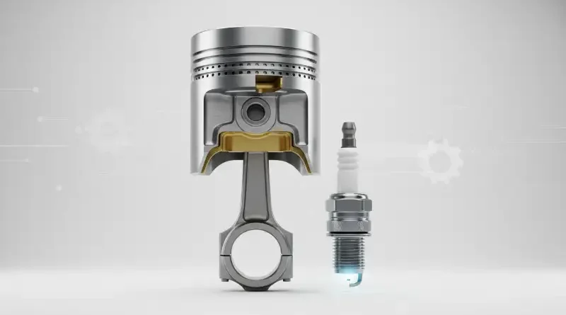 Ilustrasi komparasi mesin mobil diesel untuk Stapo.id