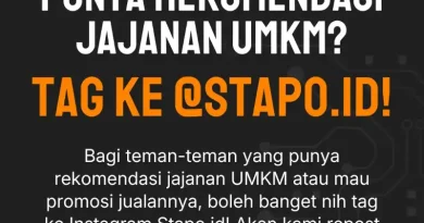 Ilustrasi Pengumuman Resmi Stapo.id untuk kampanye UMKM