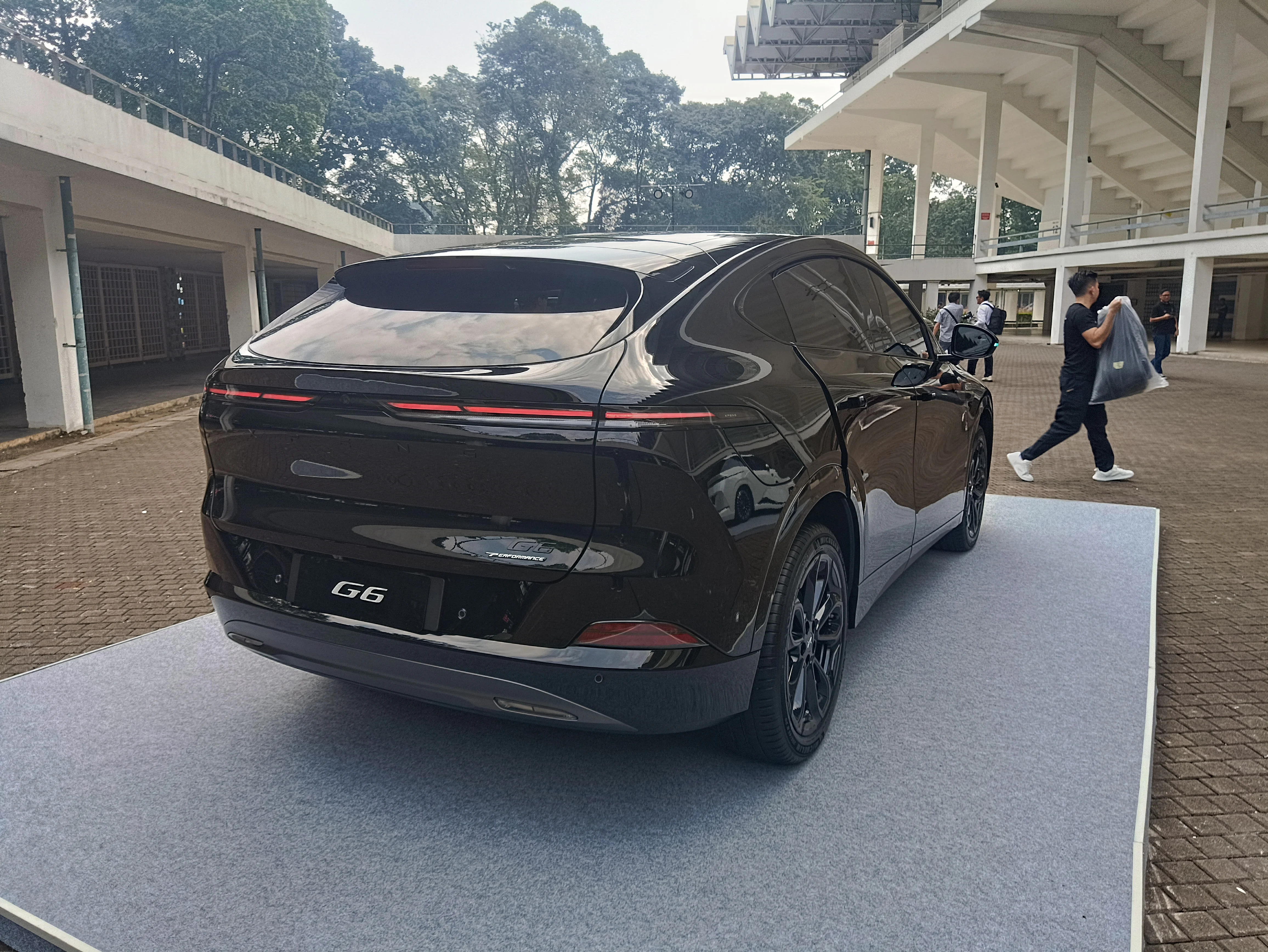 Tampilan Eksterior Belakang Pada XPENG G6 Performance. (arsip stapo.id)