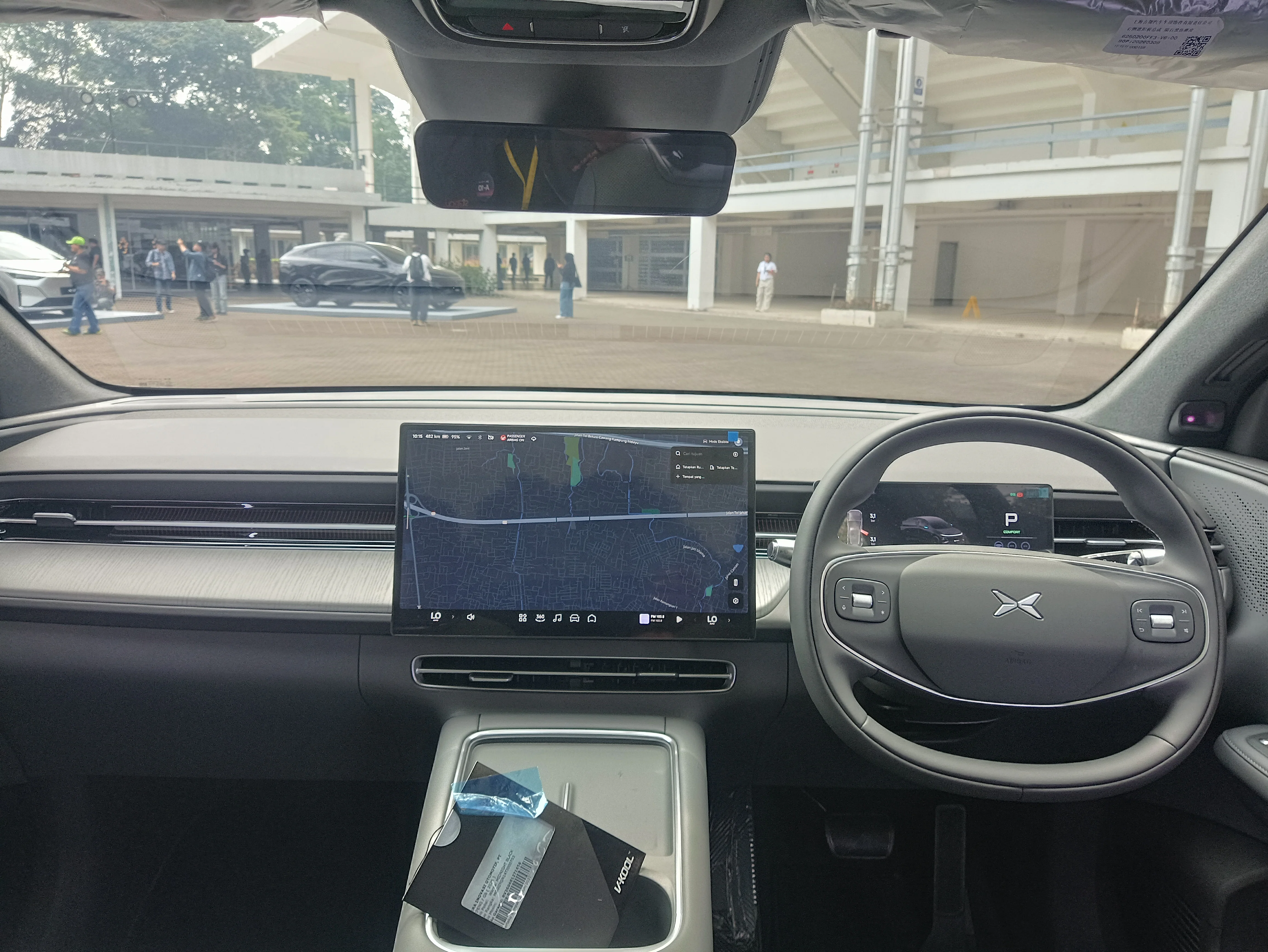Interior Depan XPENG G6 Performance. (arsip stapo.id)
