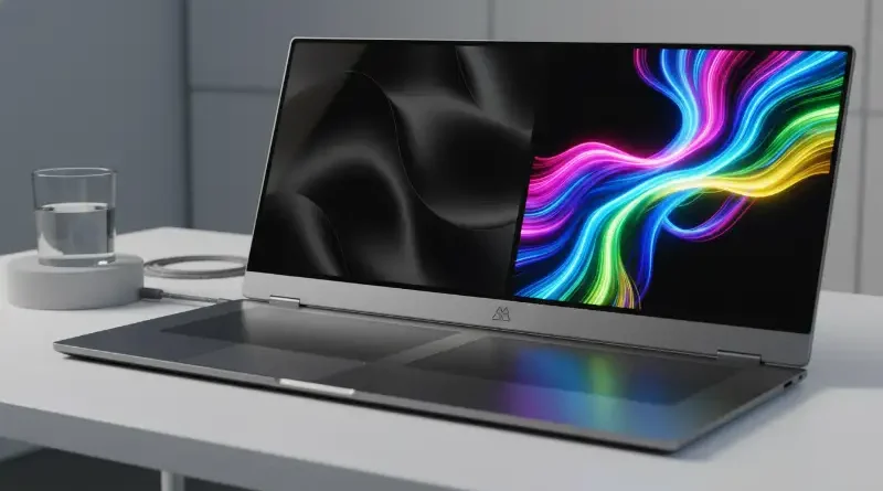 Ilustrasi perbedaan layar OLED untuk Stapo.id
