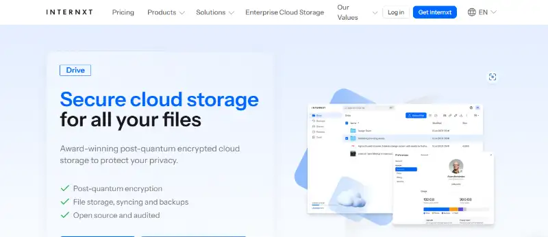 Ilustrasi Internxt Cloud Drive untuk Stapo.id