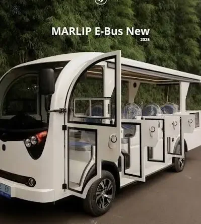 Angkot listrik Angklung produksi Marlip EV