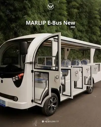 Angkot listrik Angklung produksi Marlip EV
