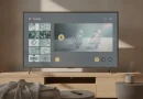 Tampilan fitur baru Instagram untuk TV di layar televisi pintar modern.