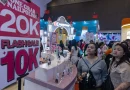 Ilustrasi berbagai produk belanja dengan label harga sepuluh ribu rupiah.