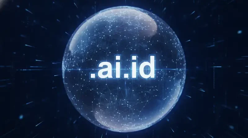 Ilustrasi Domain .ai.id untuk Stapo.id