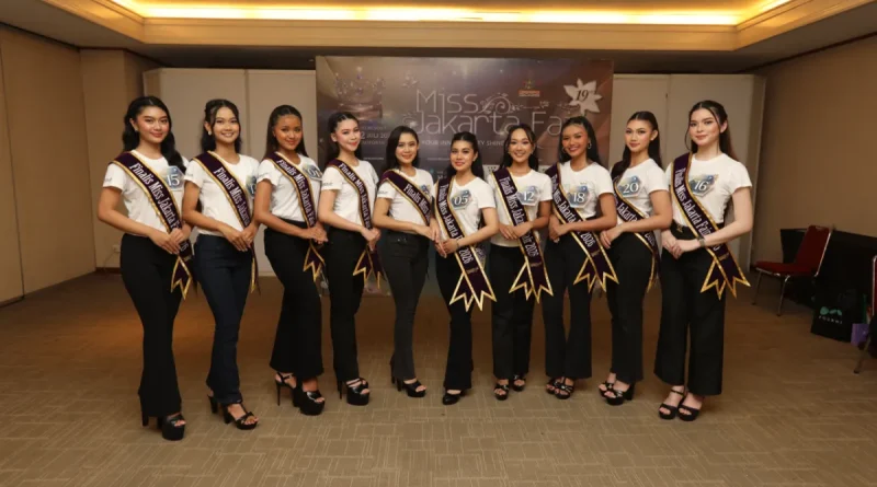 Representasi mahkota kontes kecantikan yang elegan