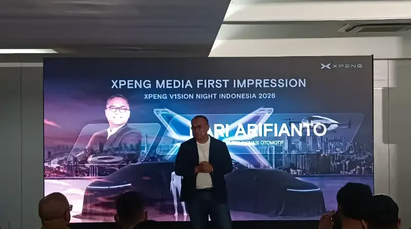 Ilustrasi XPENG Indonesia dalam peluncuran mobil listrik terbaru di Jakarta.