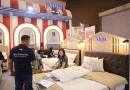 Ilustrasi interior kamar tidur dengan kasur premium yang nyaman dan minimalis.