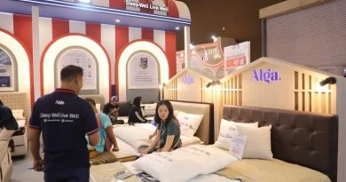 Ilustrasi interior kamar tidur dengan kasur premium yang nyaman dan minimalis.