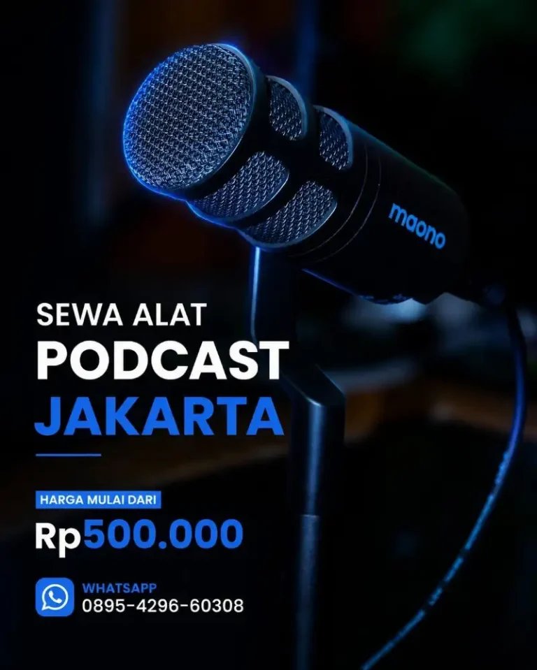 Produk Sewa Podcast Jakarta