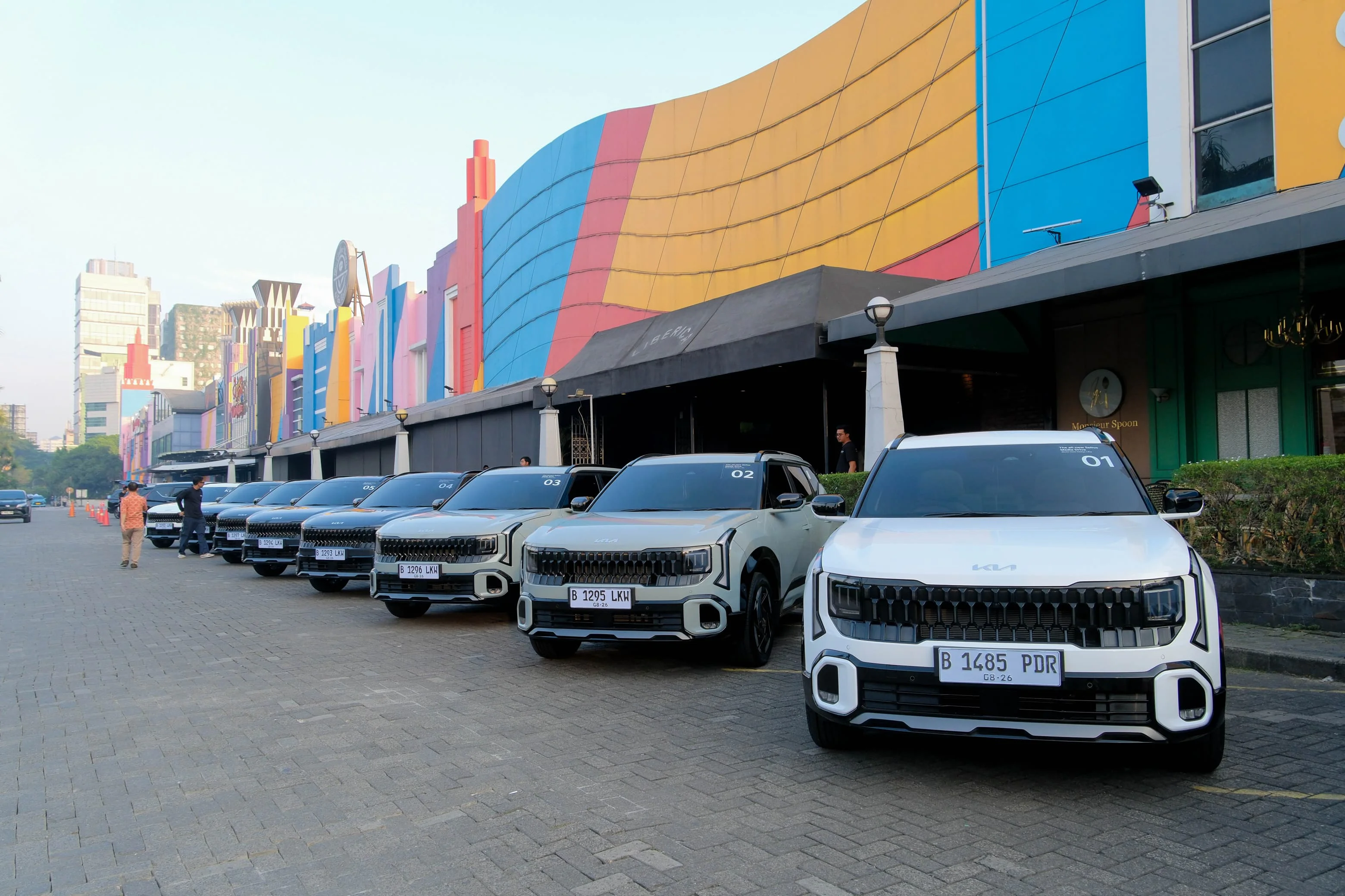 Deretan Berjejer Kia The All New Seltos (arsip stapo.id)