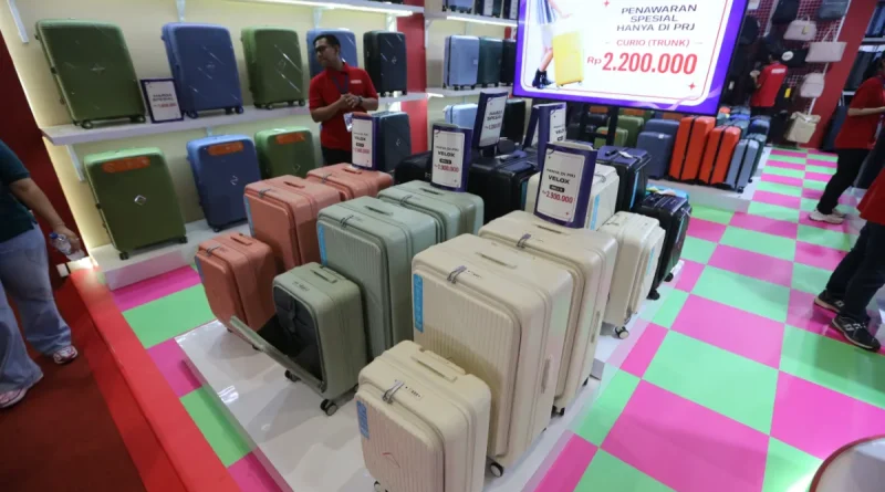 Promo cuci gudang koper di Jakarta Fair 2026 dengan diskon besar