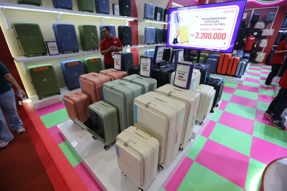 Promo cuci gudang koper di Jakarta Fair 2026 dengan diskon besar