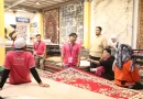 Berbagai pilihan karpet premium berkualitas di pameran modern