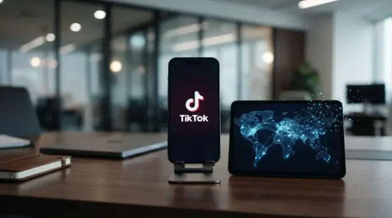 Simbol pemutusan hubungan kerja global di industri teknologi digital