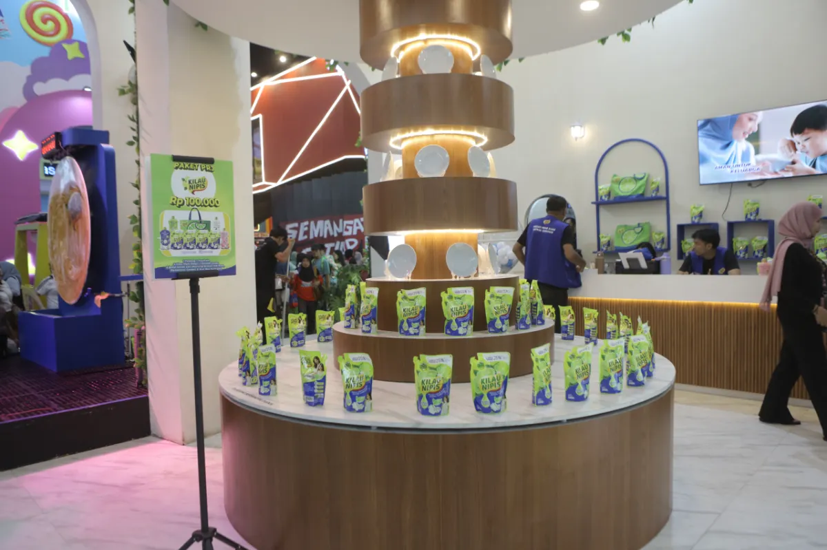 Produk kebersihan rumah tangga di Jakarta Fair 2026