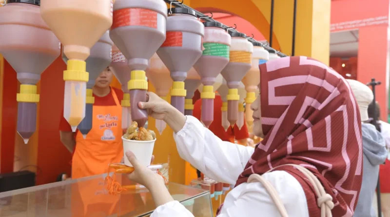 Pilihan bumbu masak instan dan sambal kemasan di Jakarta Fair