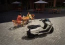 Motor listrik pintar OMOWAY OMO X dengan teknologi self-balancing