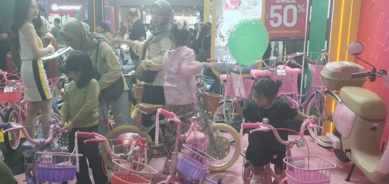 Promo sepeda anak di Jakarta Fair 2026