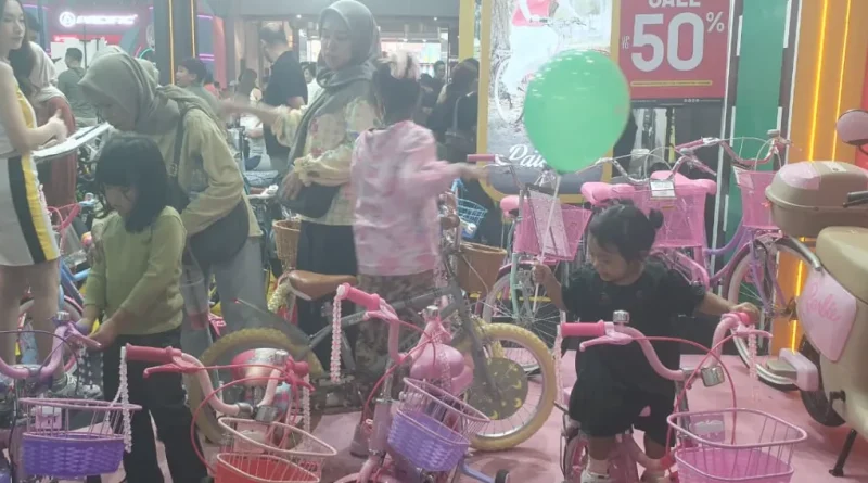 Promo sepeda anak di Jakarta Fair 2026