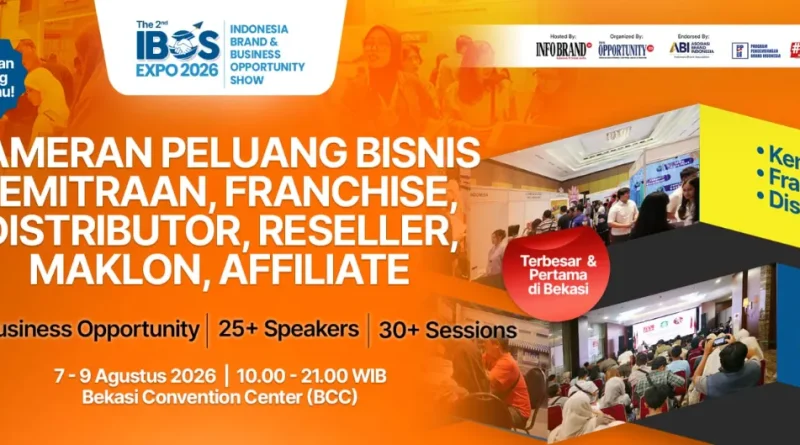 Pameran peluang bisnis IBOS Expo 2026