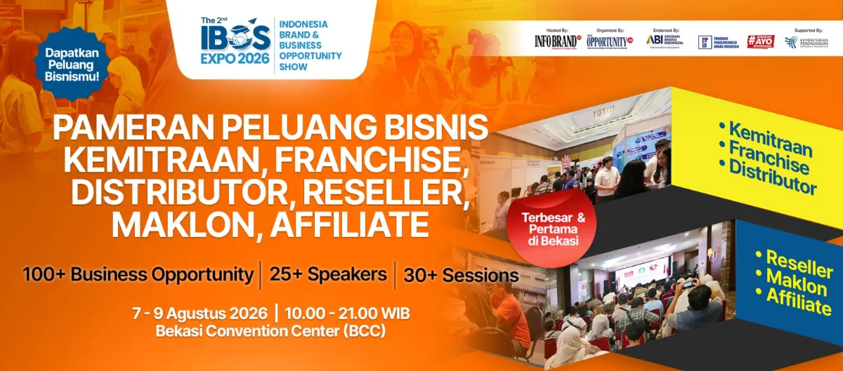 Pameran peluang bisnis IBOS Expo 2026