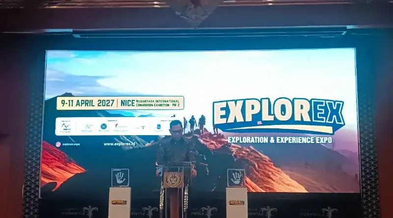 Ilustrasi pameran outdoor untuk Stapo.id
